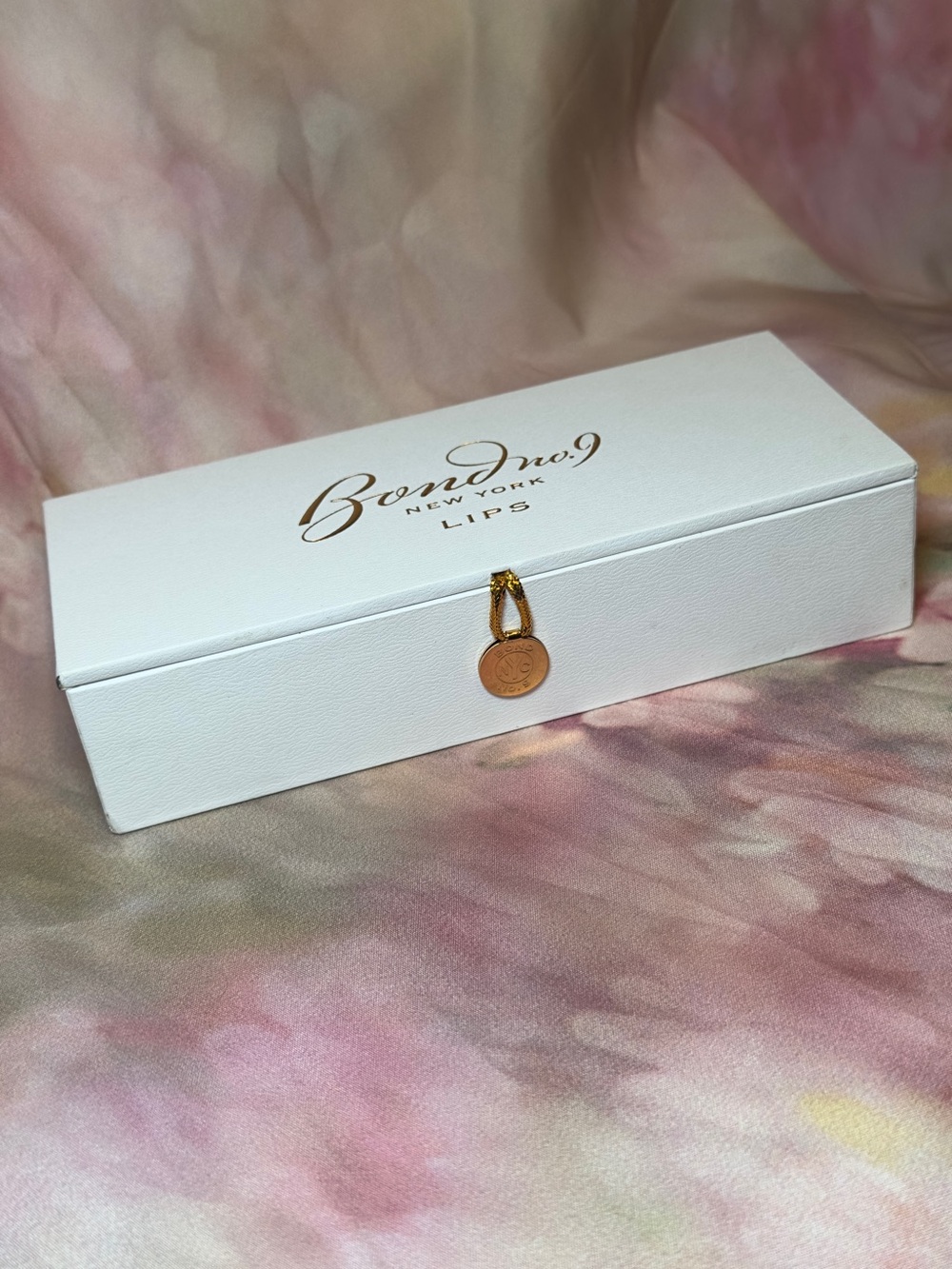 Bond No 9 New York Refillable Lipstick Gold Case in Box - Brand New